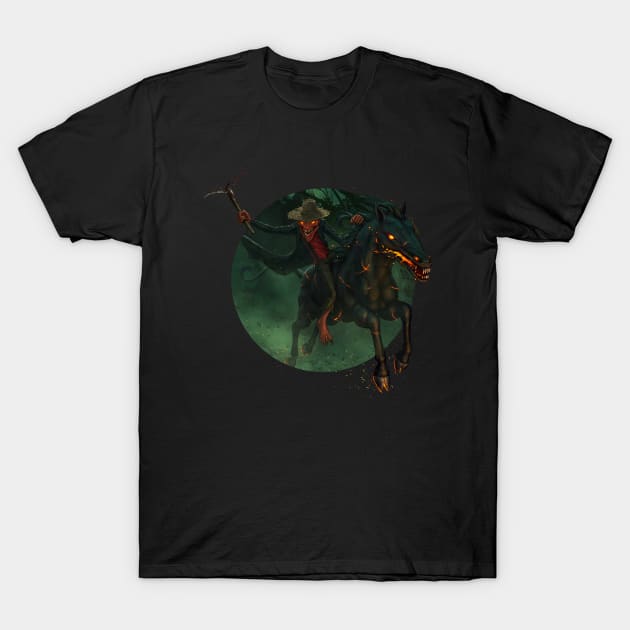 The Night of the Reaper cut T-Shirt by chriskar